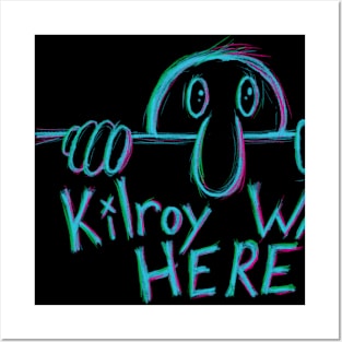 Kilroy Was Here Posters and Art